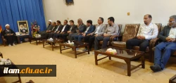 دیدار مسئولان، اساتید و کارکنان دانشگاه فرهنگیان ایلام با نماینده محترم ولی فقیه در استان و امام جمعه ایلام 5