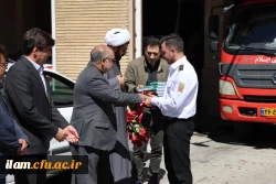 تقدیر از خادمان مردم در حوزه سلامت، امداد و آتش نشانی  4